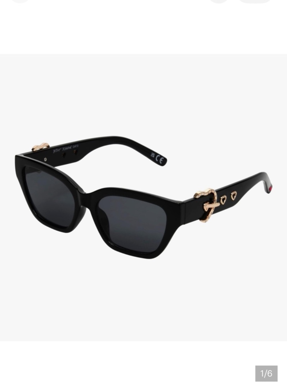 🆕 Betsey Johnson Women's Cateye Sunglasses,